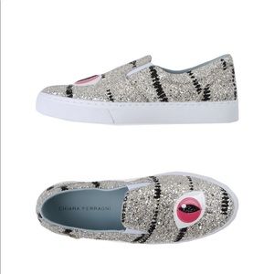 Chiara Ferragni glittering sneaker